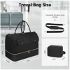 15f92238-ef8e-4963-b07a-5c5e80cbd1ef_3.png Carry On Overnight Shoe Compartment Travel Duffel Bag