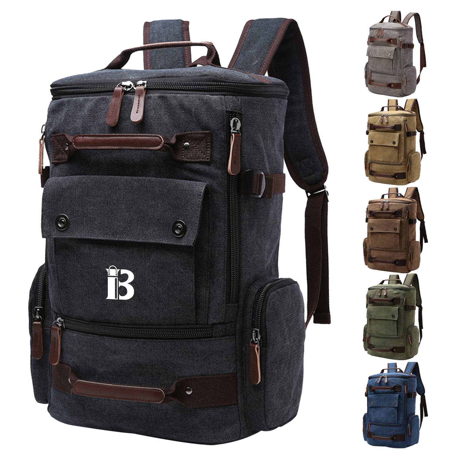 Canvas Large Capacity Travel Backpack
