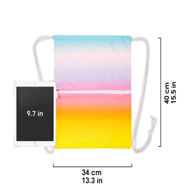 New waterproof drawstring backpack w/ dual shoulders
