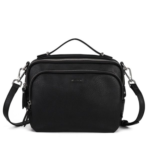 Pu Small Open pocket Crossbody Bag Women