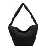 Stylish Embroidered Nylon Shoulder Bag