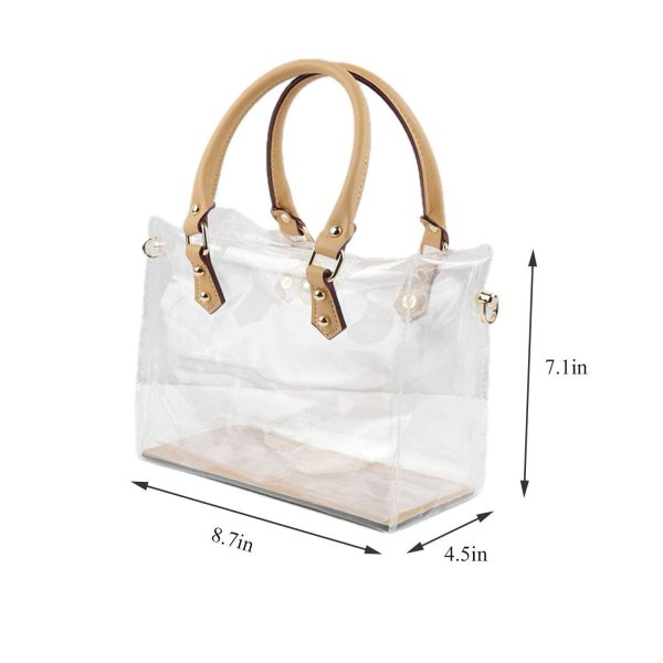 Clear Pvc Tote Bag