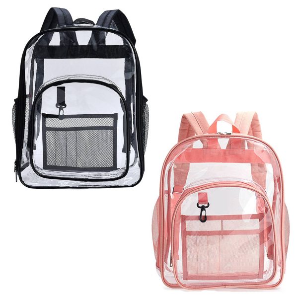 PVC Clear Transparent Backpack
