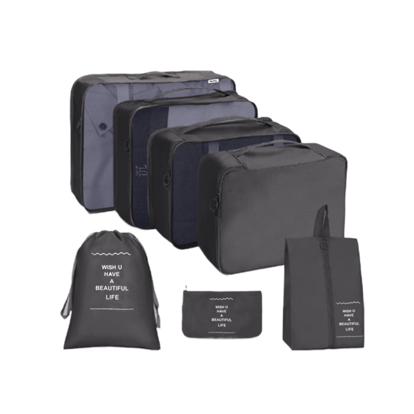 7 PCS Travel Clothes Storage Bag Set