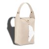 Portable PU Leather Hanging Car Tissue Bag