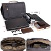 17-17.3 Inch Water-resistant Canvas Computer Messenger Bag