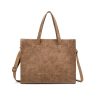PU Leather Women Tote Bag