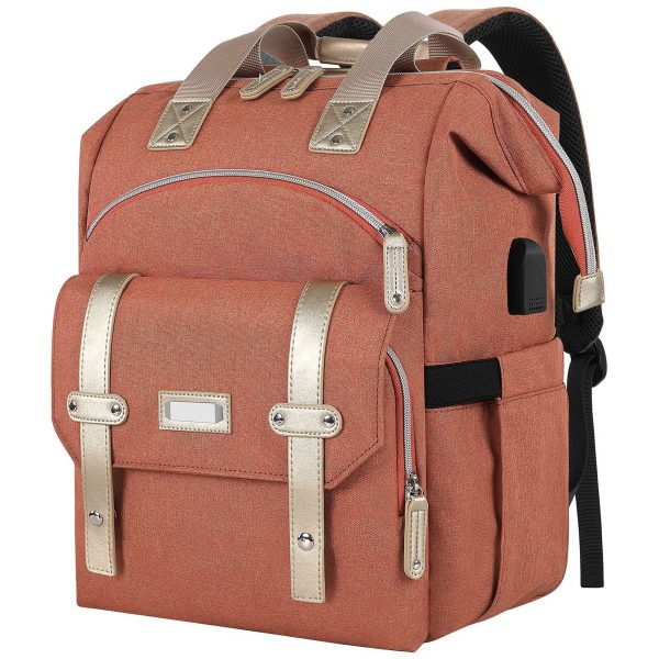 Oxford RFID Anti-Theft USB Travel Diaper Duffel Mommy Bag