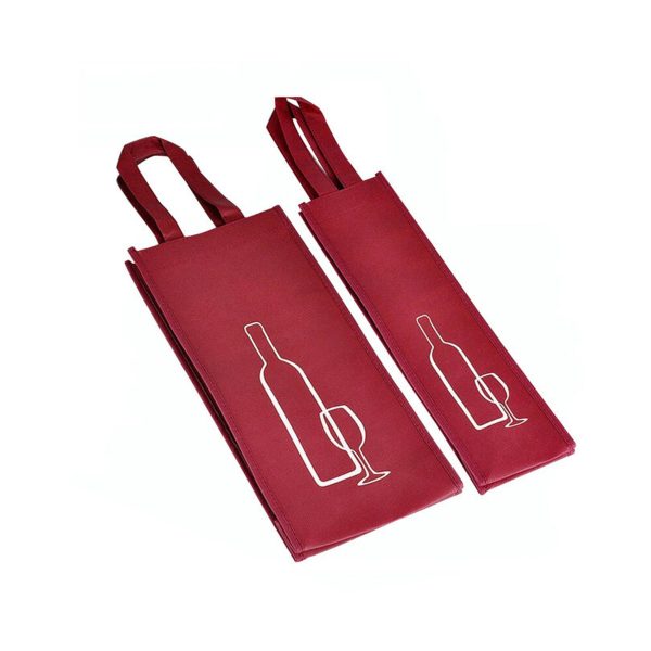 Non-woven Fabric Wine Tote Bag