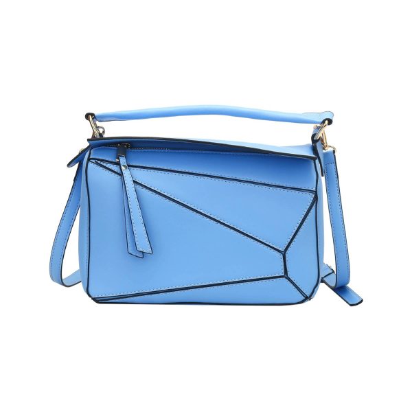 PU Contrast Crossbody Handbags Shoulder Bag For Women