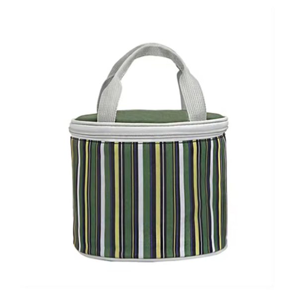 Round Bento Insulated Lunch Handbag