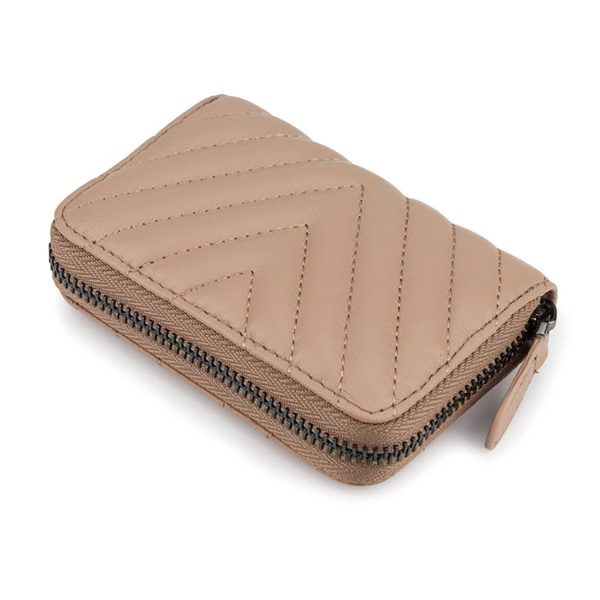 Genuine Leather Mini Wallet Card Bag