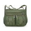 Oxford Cloth Crossbody Bag Multi-compartment Lightweight