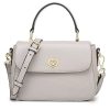Women's Genuine Leather Top Handle Crossbody Purse