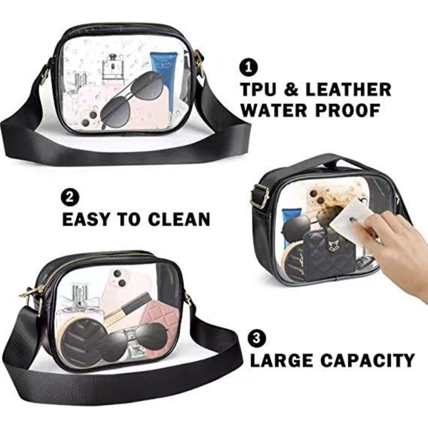 PVC Transparent Crossbody Bag
