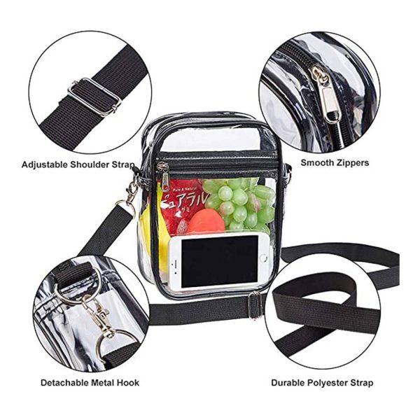 Clear Messenger Bag
