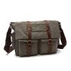 Large Canvas Messenger Bag