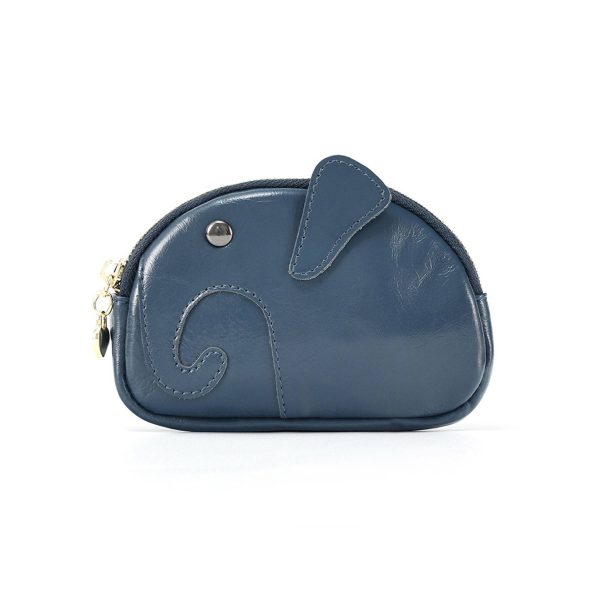Dermis elephant coin wallet handbag
