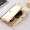 Genuine Leather Golden Dinner Crossbody Bag