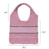 Straw Woven Tote Bag