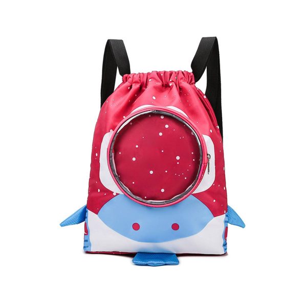 Cartoon Canvas Drawstring Bag