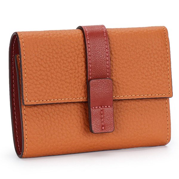 18da66e9-2db4-4a32-b87c-14aaad945115_BGBCJ013.jpg Genuine Leather Multifunctional handheld short wallet