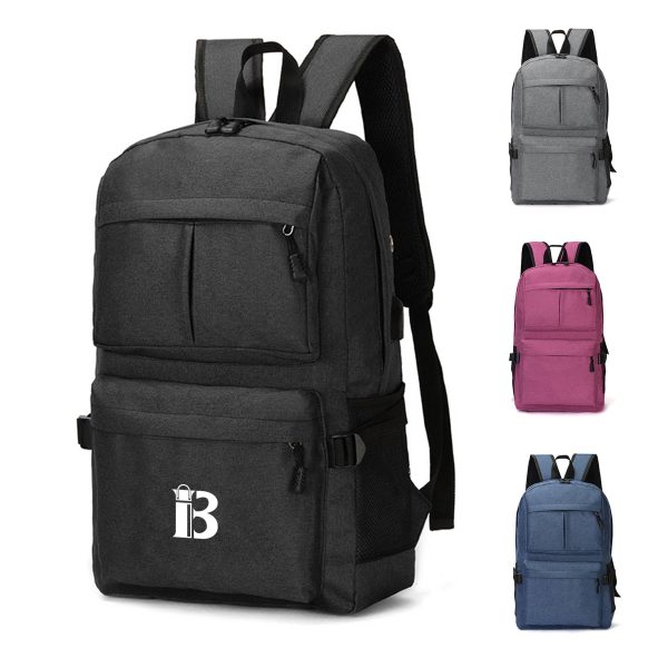 18ea14c3-32f6-40a8-85a3-4b4c377726d1_BL594-JG.jpg Oxford Carry-on Travel Laptop Backpack With Charging Port