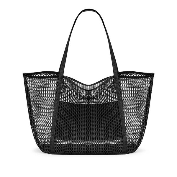 Ladies' Toiletries Clothing Mesh Single Shoulder Tote Bag