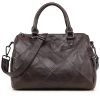 Genuine Leather Satchel Tote Bag for Women