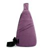 Canvas Crossbody Personal Pocket Bag