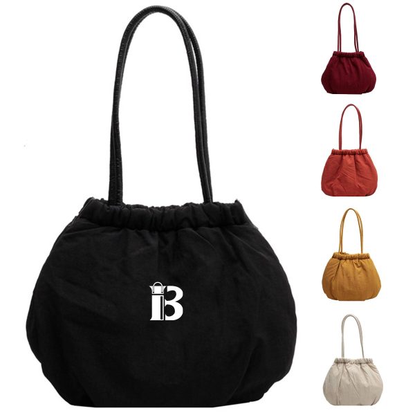 199a96b6-b8aa-4dd1-80ba-58358c190e87_1.jpg Nylon Fluffy Large Capacity Tote Shoulder Bag
