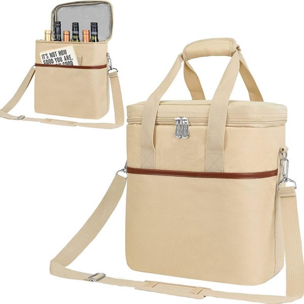 19b5ad12-43f2-427a-9321-69c9100691c4_颜色图420拷贝.jpg 6 Wine Bottle Carrier Tote-Insulated Padded