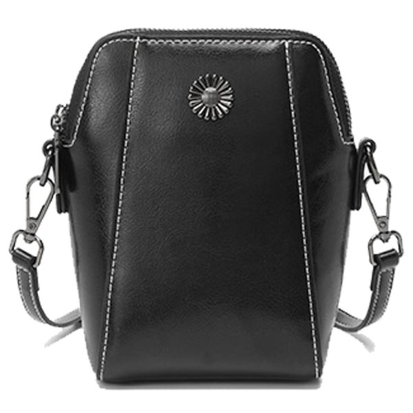 Genuine Leather Small Crossbody Purses for Women Phone Bag
