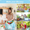 Colorful Folding Reusable Grocery Bags