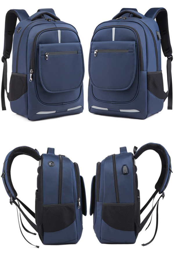 Slim Durable Canvas Laptop Backpack