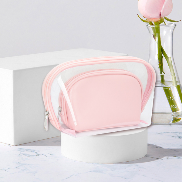 Pvc Makeup Brush Bag