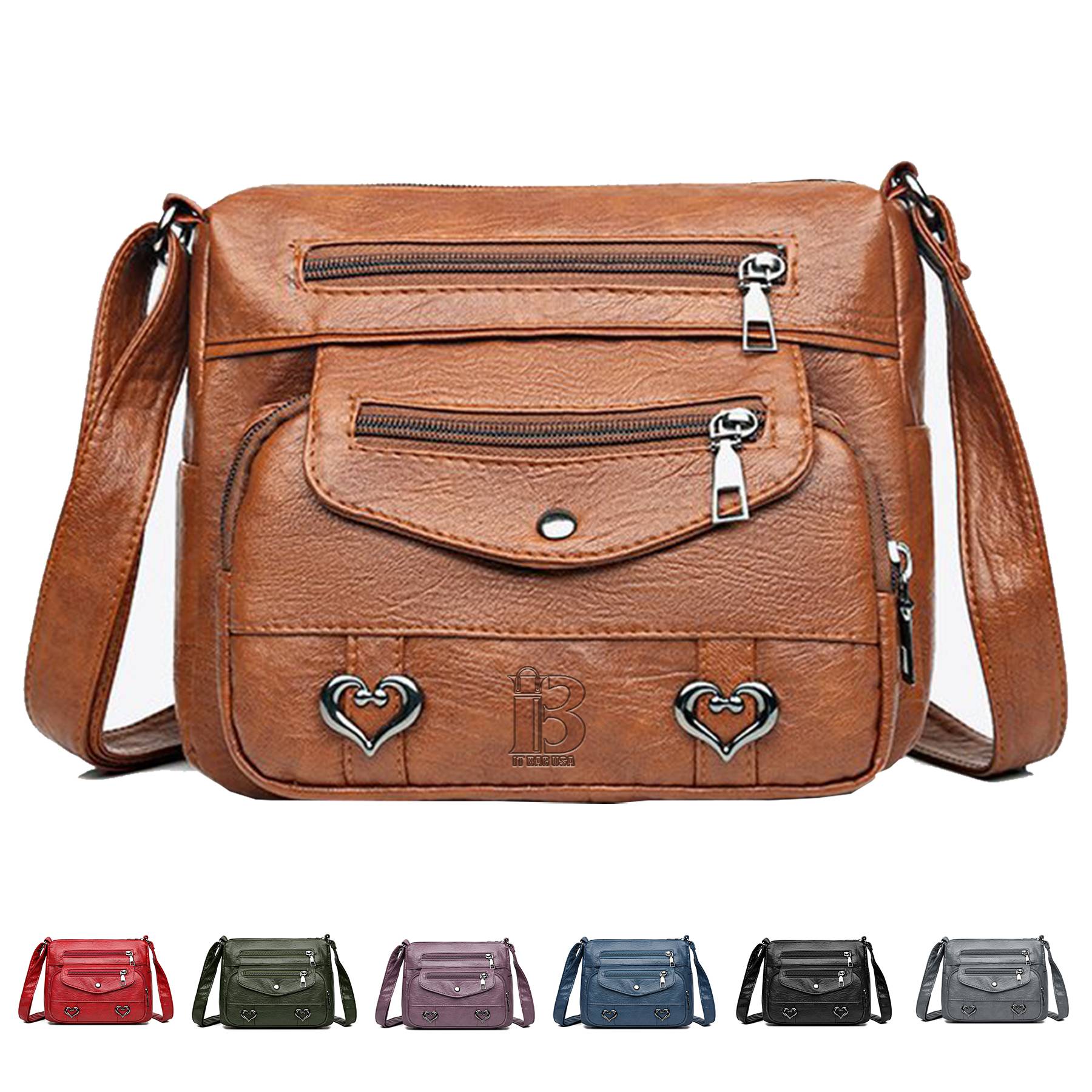 PU Leather Cross-body bag for women