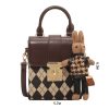 High-grade canvas shoulder bag