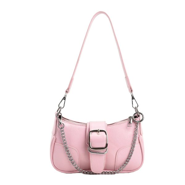 PU large capacity single shoulder square women's tote bag