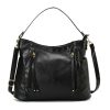 PU lapsting Hobo Bags for Women Handbags Purse Ladies