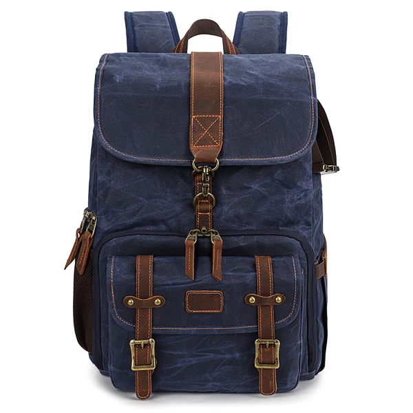 Canvas Waterproof Camera Backpack