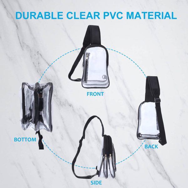 Clear Crossbody Fanny Pack Chest Bag