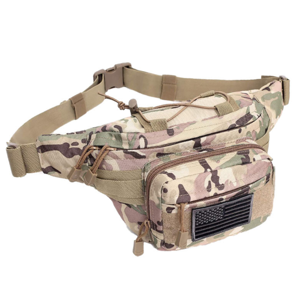 Tactical Fanny Pack Military Waist Bag Hip Belt Utility Fish