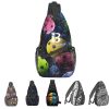 Men'S Nylon Multi-Compartment Crossbody Chest Bag
