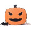 PU leather Pumpkin Purse cross-body bag for halloween