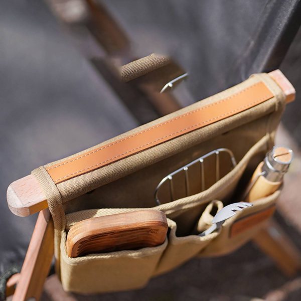 Outdoor Camping Kemite Chair Armrest Hanging Bag