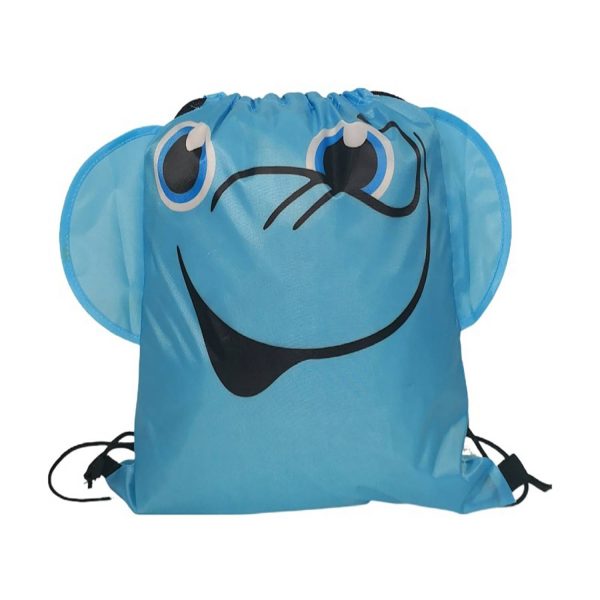 Drawstring polyester pocket