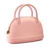 Crocodile pattern silicone handbag