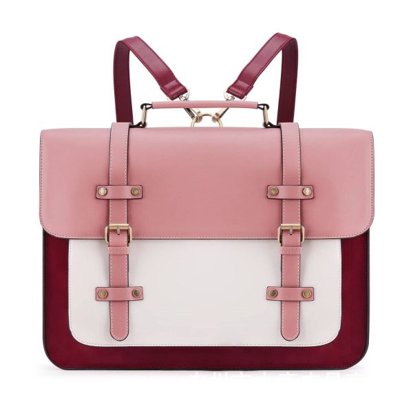 Laptop for Women 15.6 inch Briefcase Genuine Leather Bag