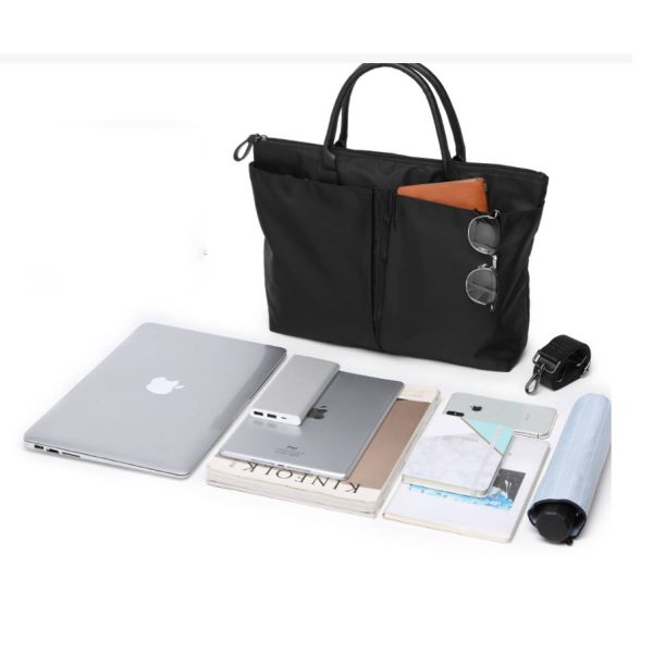 Business Oxford Cloth Briefcase Crossbody Bag